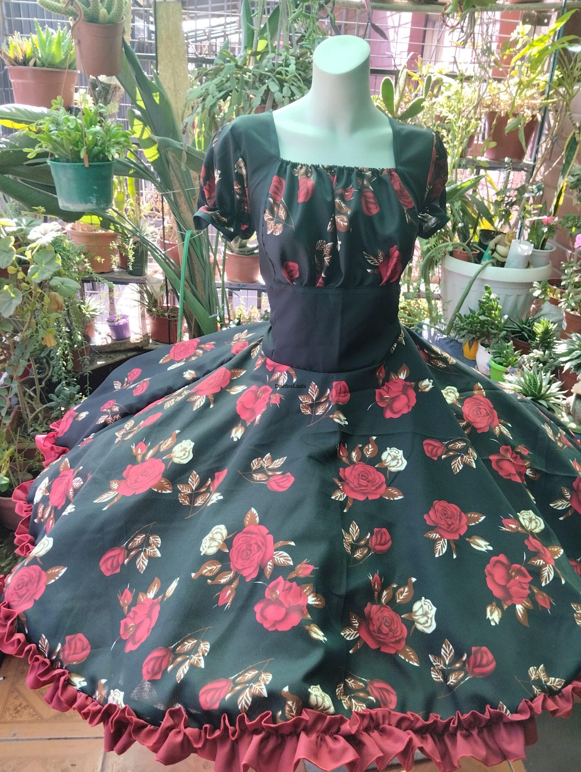 vestido cueca competencia